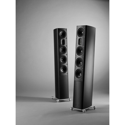 Scansonic hd MB5 B coppia diffusori da pavimento 2.5 vie hi-fi - nero