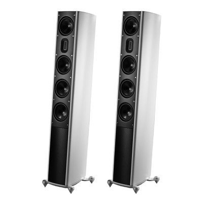 Scansonic hd MB5 B coppia diffusori da pavimento 2.5 vie hi-fi - bianco