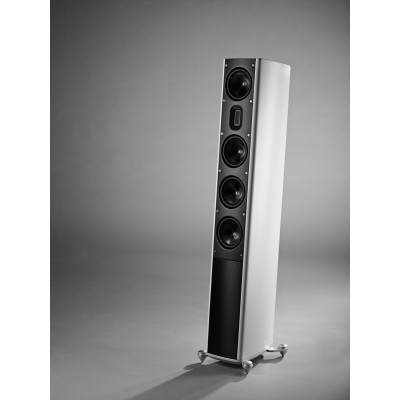 Scansonic hd MB5 B coppia diffusori da pavimento 2.5 vie hi-fi - bianco
