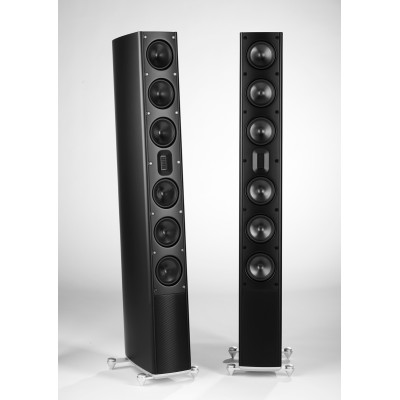 Scansonic hd MB6 B coppia diffusori da pavimento 2.5 vie hi-fi - nero