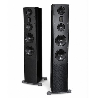 Scansonic hd MB8 B coppia diffusori da pavimento 3 vie hi-end - nero