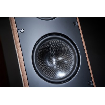 Scansonic hd MB8 B coppia diffusori da pavimento 3 vie hi-end - legno noce