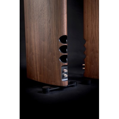Scansonic hd MB8 B coppia diffusori da pavimento 3 vie hi-end - legno noce