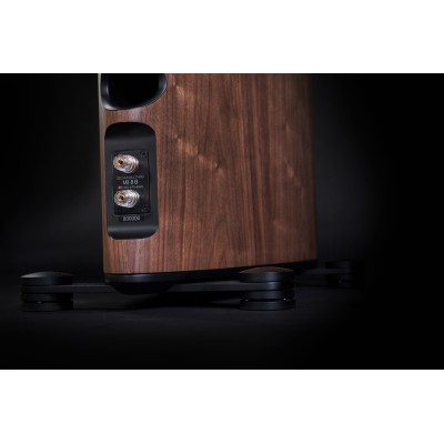 Scansonic hd MB8 B coppia diffusori da pavimento 3 vie hi-end - legno noce
