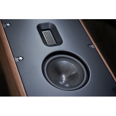 Scansonic hd MB8 B coppia diffusori da pavimento 3 vie hi-end - legno noce