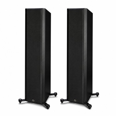 Scansonic hd M30.2 coppia diffusori da pavimento 3 vie hi-fi - nero