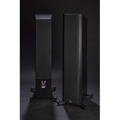 Scansonic hd M30.2 coppia diffusori da pavimento 3 vie hi-fi - nero