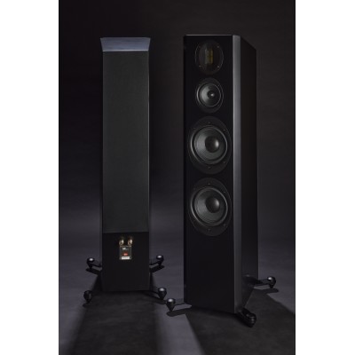 Scansonic hd M30.2 coppia diffusori da pavimento 3 vie hi-fi - nero