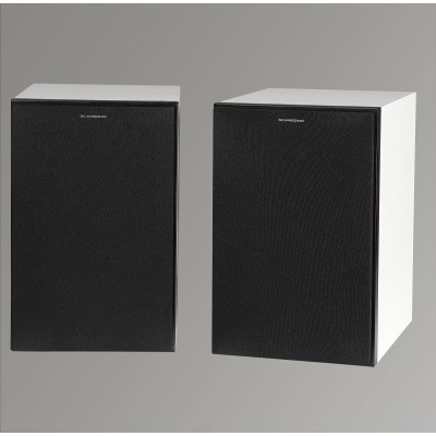 Scansonic hd L5 coppia diffusori compatti da scaffale Hi-Fi - bianco