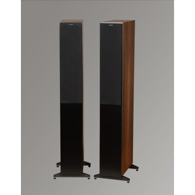 Scansonic hd L9 coppia diffusori 3 vie da pavimento Hi-Fi - legno noce