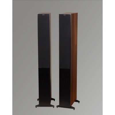 Scansonic hd L12 coppia diffusori da pavimento 3 vie  Hi-Fi - legno noce
