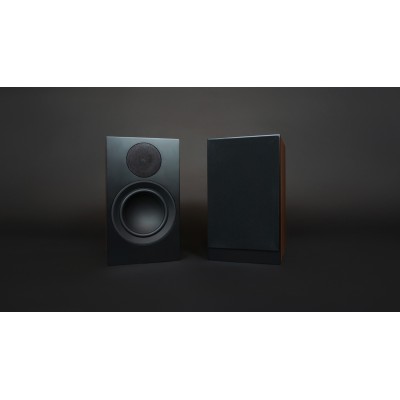 Scansonic hd L7 coppia diffusori 2 vie Hi-Fi da scaffale - legno noce