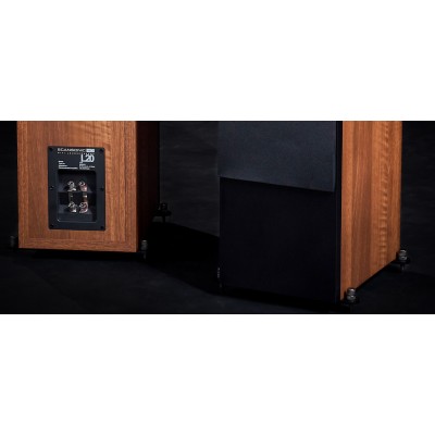 Scansonic hd L20 coppia diffusori da pavimento Full Range 3 vie Hi-Fi - legno noce
