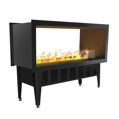Magic-Fire Incanto 1000 st doppelseitiger, eingebauter elektrischer Dampfkamin 120 cm