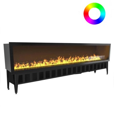 Magic-Fire Incanto 2500 wf multicolor camino da incasso elettrico a vapore 270 cm