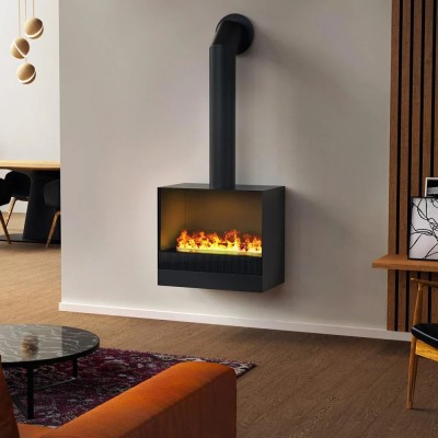 Chimenea eléctrica de vapor Magic-Fire Sogno 500 de 66 cm + salida de humos