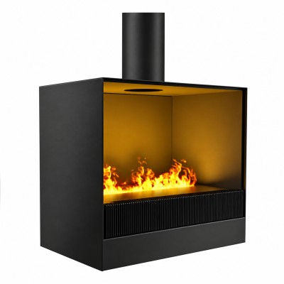 Chimenea eléctrica de vapor Magic-Fire Sogno 500 de 66 cm + salida de humos