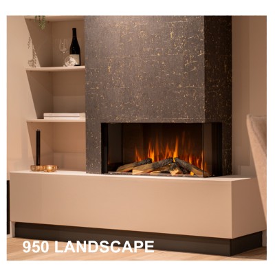 Kominek elektryczny do zabudowy Ilektro 950 Landscape MKIII