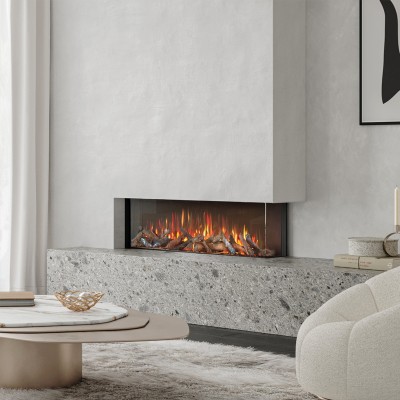 Ilektro 1250 Landscape MKIII caminetto elettrico da incasso