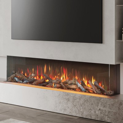 Ilektro 1650 Landscape MKIII built-in electric fireplace