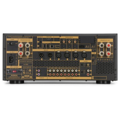 Advance paris a-i190 nova amplificatore integrato ibrido - black