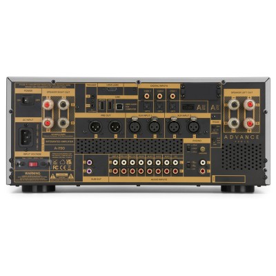 Advance paris a-i190 nova amplificatore integrato ibrido - silver