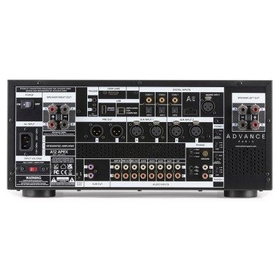Advance Paris A12 Apex amplificatore integrato ibrido - nero