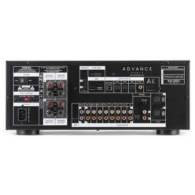 Advance Paris a10 Apex amplificatore integrato ibrido - nero