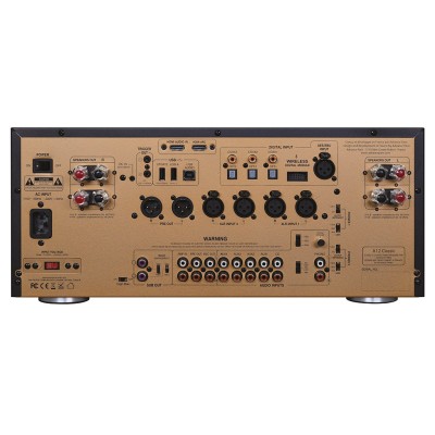 Advance Paris A12 Classic amplificatore integrato ibrido - nero