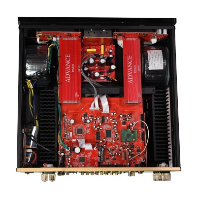Advance Paris A12 Classic amplificatore integrato ibrido - nero