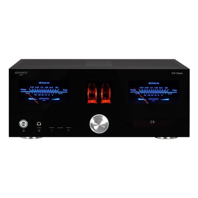 Advance Paris A10 Classic amplificatore integrato ibrido con DAC - nero
