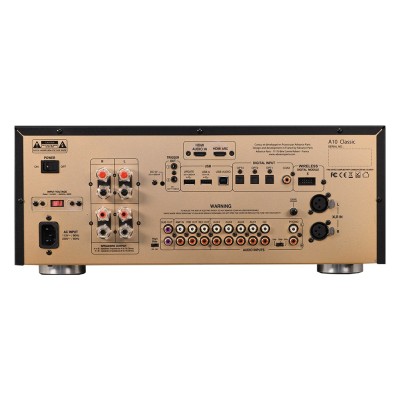 Advance Paris A10 Classic amplificatore integrato ibrido con DAC - nero