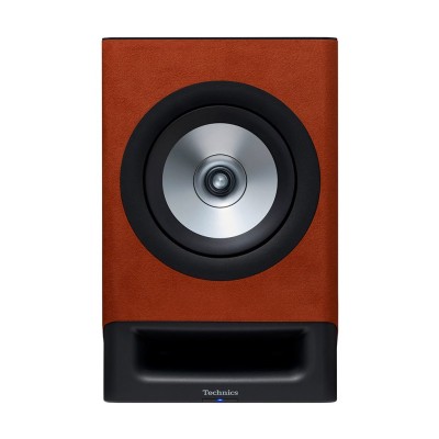 Par de altavoces inalámbricos de sobremesa Technics SC-CX700 HiFi - Marrón terracota
