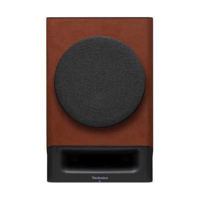 Technics sc-cx700 coppia diffusori HiFi wireless da appoggio - marrone terracotta