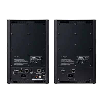 Technics sc-cx700 coppia diffusori HiFi wireless da appoggio - grigio seta