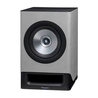 Technics SC-CX700 Kabelloses HiFi-Tischlautsprecherpaar – Seidengrau