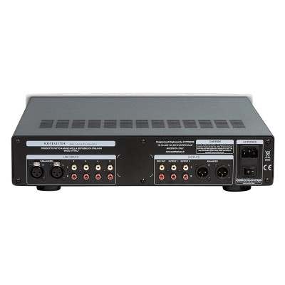 Synthesis Roma 117DC Tube Stereo Preamplifier - Aluminum Silver