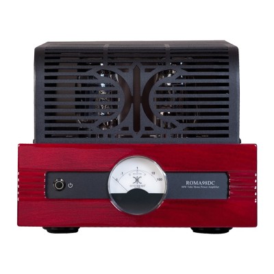 Synthesis Roma 98dc amplificatore finale di potenza  - red lacquer wood