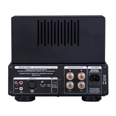Synthesis Roma 98dc amplificatore finale di potenza  - aluminum silver