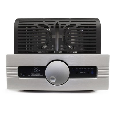 Amplificador integrado de válvulas Synthesis Roma 96dc+ AL con DAC - Plata