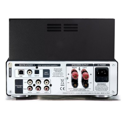 Synthesis Roma 96dc+ AL amplificatore integrato valvolare con DAC - silver