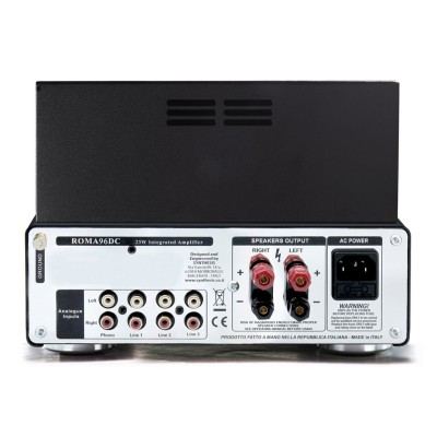 Synthesis roma 96dc black amplificatore integrato valvolare
