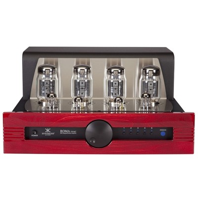 Amplificateur à tubes intégré Synthesis Roma 510AC - Rouge bois