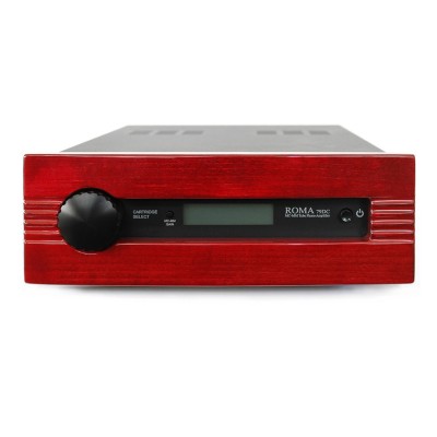Synthesis Roma 79DC MM/MC Tube Preamplifier - Red Wood