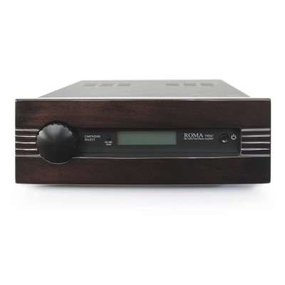 Synthesis roma 79dc preamplificatore valvolare MM/MC - dark wood