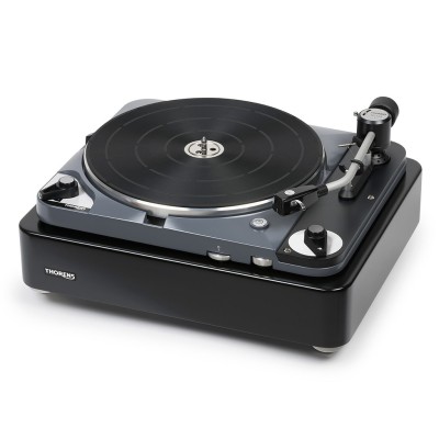 Platine vinyle Thorens TD 124 DD Hi-End à entraînement direct - Noire