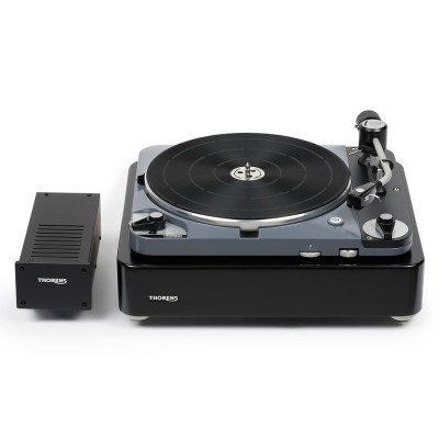 Thorens TD 124 DD High-End-Direktantrieb-Plattenspieler – Schwarz