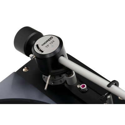 Platine vinyle Thorens TD 124 DD Hi-End à entraînement direct - Noire