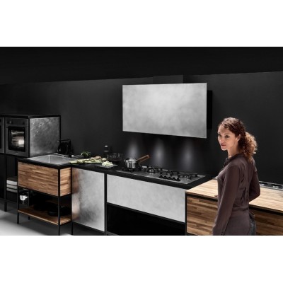 Barazza unique wall hood 120 cm stainless steel 1kunp121