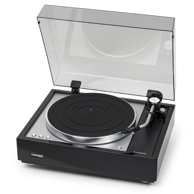 Tocadiscos Thorens TD 1601 TP 160 con chasis flotante suspendido - Negro